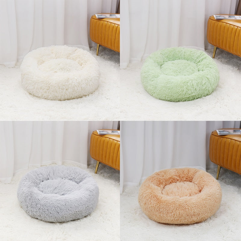 Greens Plush Dog Bed Cushion