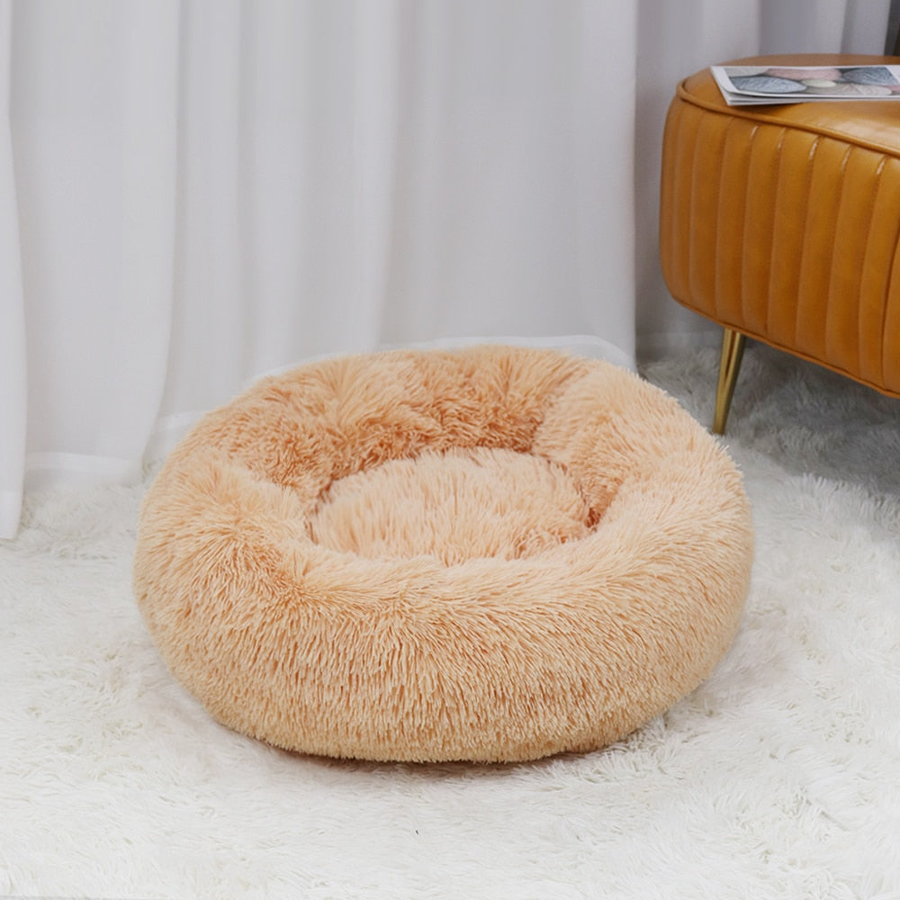 Greens Plush Dog Bed Cushion