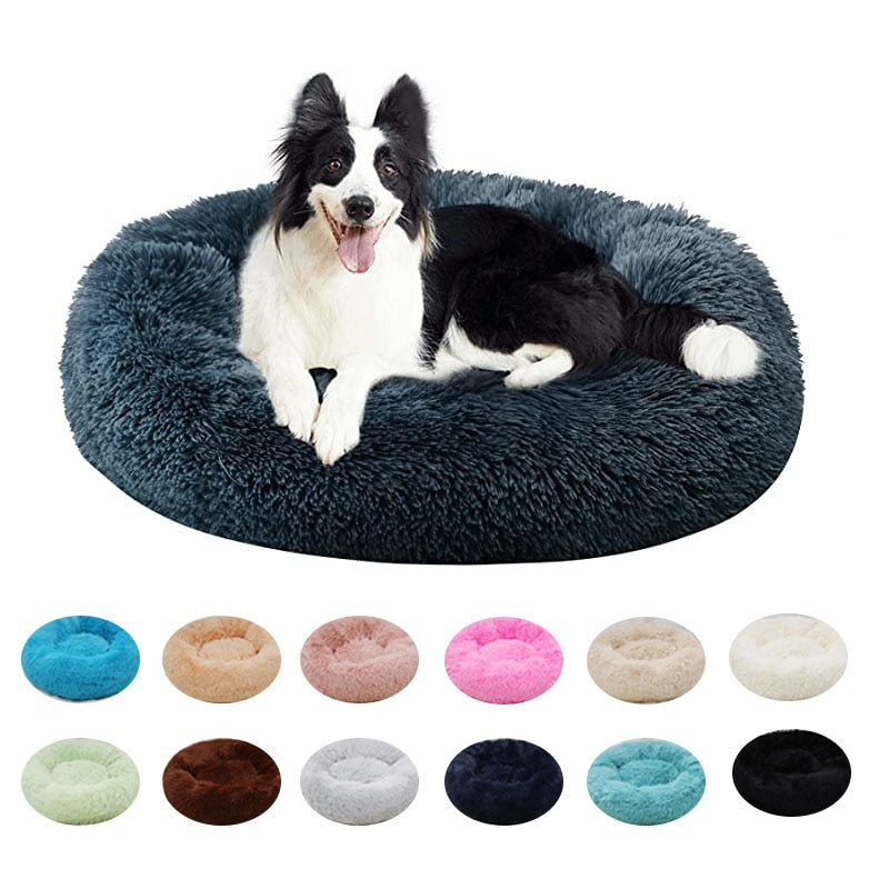 Greens Plush Dog Bed Cushion