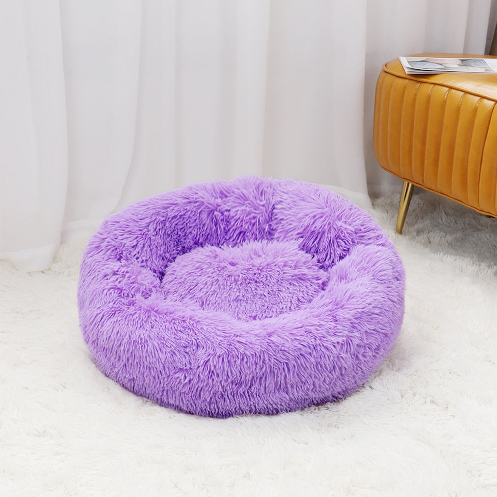 Greens Plush Dog Bed Cushion