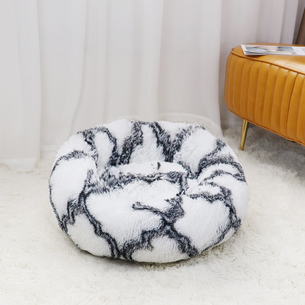 Greens Plush Dog Bed Cushion