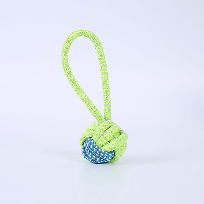 Greens Dog Rope Chew Toys Bite Resistant