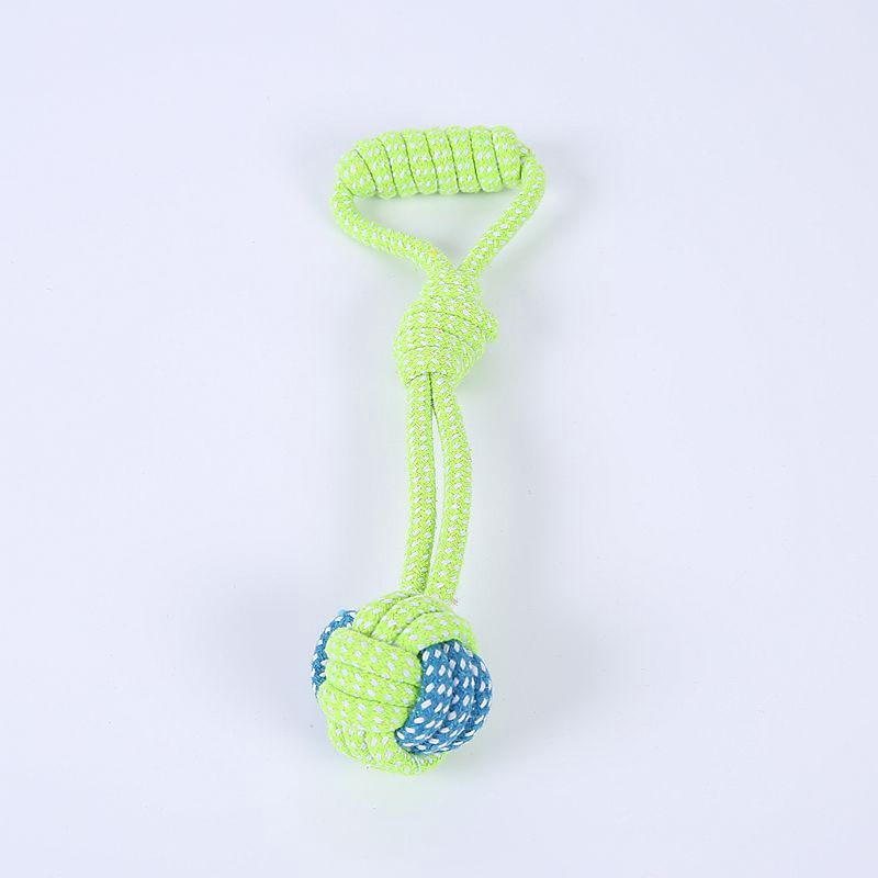 Greens Dog Rope Chew Toys Bite Resistant