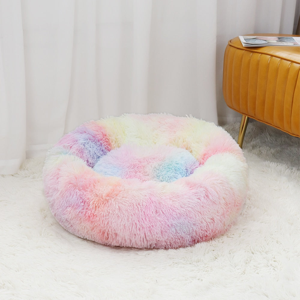 Greens Plush Dog Bed Cushion